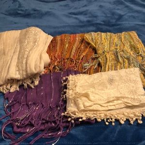 Scarves,Wraps or whatever you want to call them.